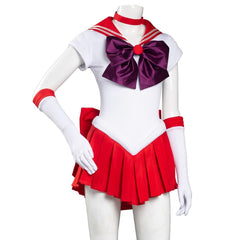 Sailor Mars Hino Rei Tenue Halloween Sailor Moon Cosplay Costume