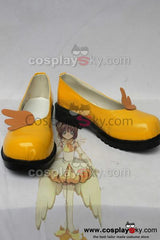 CCS Sakura Chaussures Jaunes Cosplay Chaussures