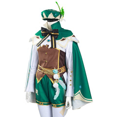 Adulte Femme Genshin Impact Venti Ensemble Uniform Cosplay Costume
