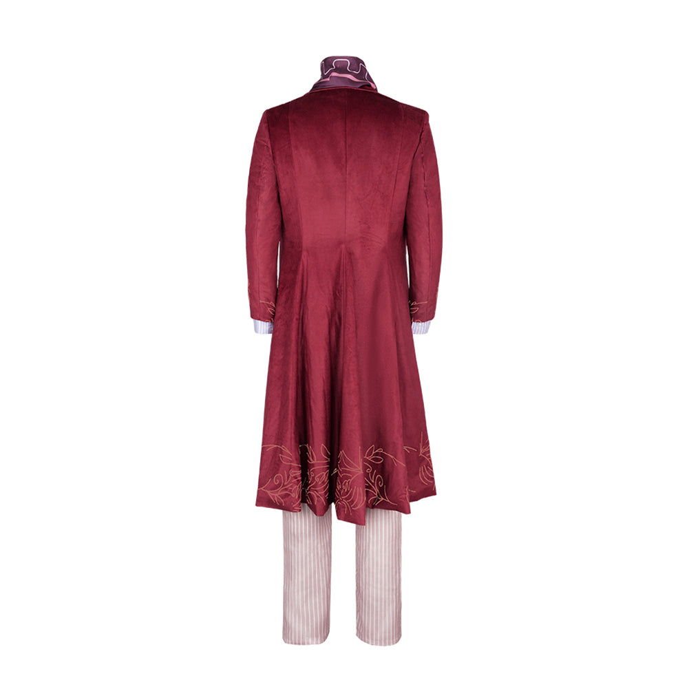 Charlie and the Chocolate Factory Willy Wonka Cosplay Costume