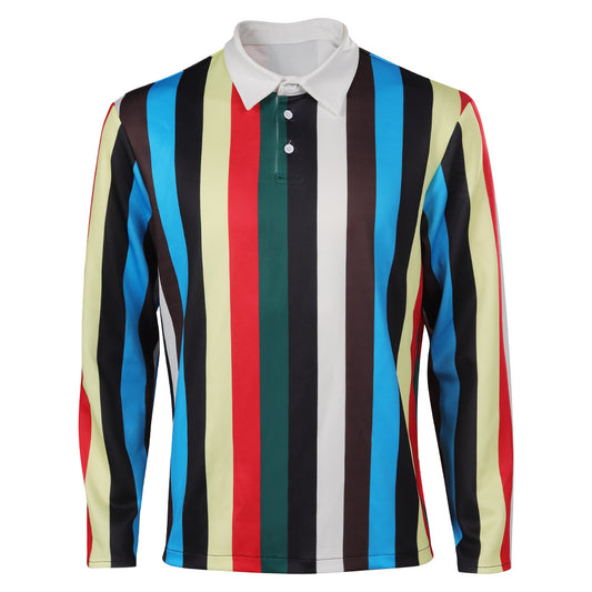 Charlie Spring Heartstopper 2 Rayures Colorées Veste Cosplay Costume