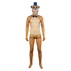 Cosplay Costume Outfits Halloween Carnival Suit jumpsuits FNAF bear mask Five Nights At Freddy\\'s Freddy