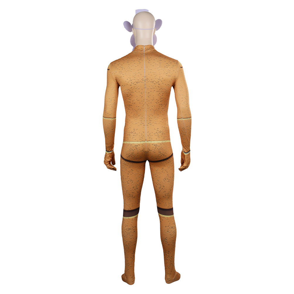 Cosplay Costume Outfits Halloween Carnival Suit jumpsuits FNAF bear mask Five Nights At Freddy\\'s Freddy