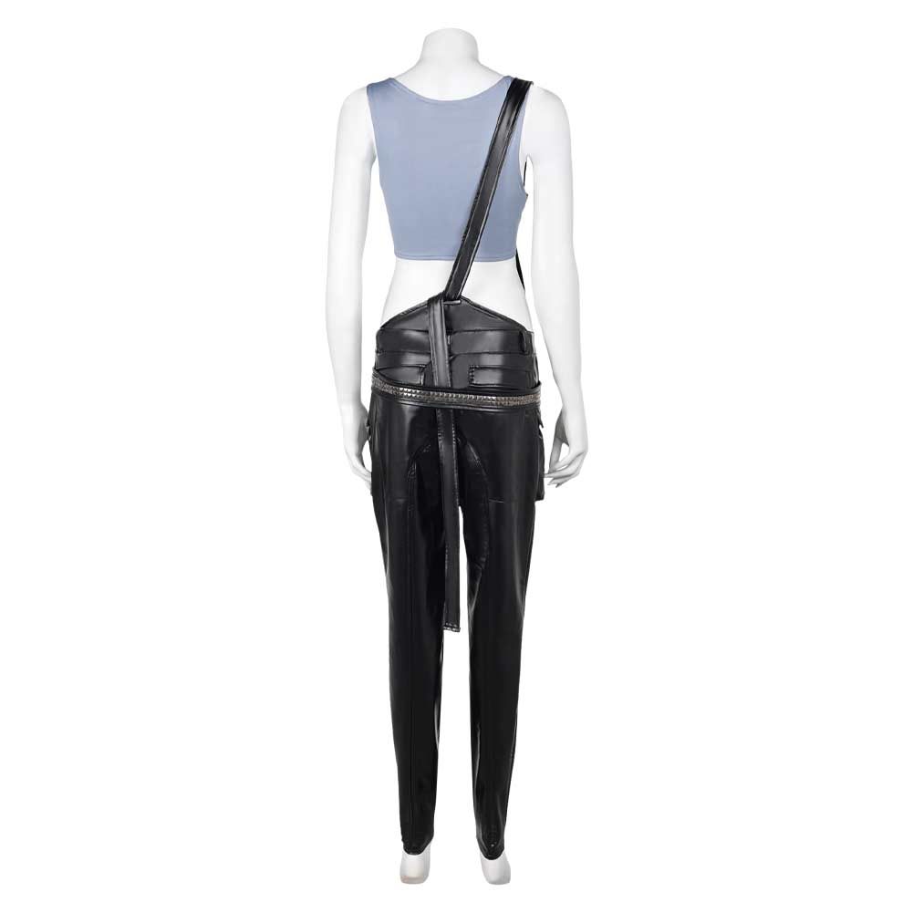 Cyberpunk 2077 Judy Alvarez Set de Pantalons à Bretelles Cosplay Costume