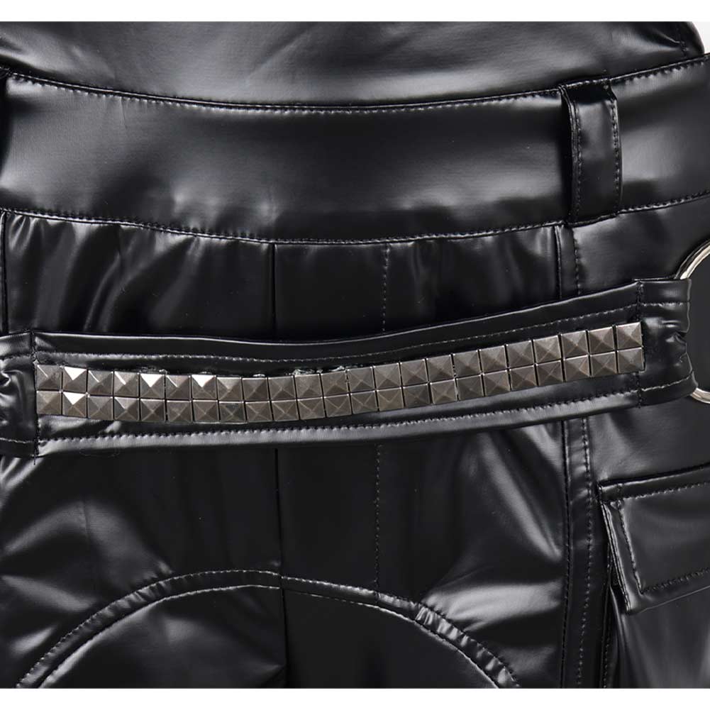 Cyberpunk 2077 Judy Alvarez Set de Pantalons à Bretelles Cosplay Costume