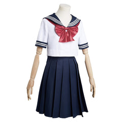 Akebi-chan no Sērāfuku à Manches Courtes Cosplay Costume