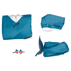 Hololive English VTuber Gawr Gura Halloween Carnaval Cosplay Costume