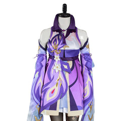 Adulte Femme Genshin Impact Keqing Uniforme Cosplay Costume