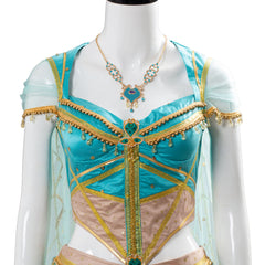 Film Aladdin Princesse Jasmine Costume Couronne Cosplay Costume