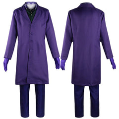 The Dark Knight Heath Ledger Joker Tenue Complete Cosplay Costume