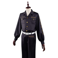 Adulte Tōkyō Ribenjāzu Manji Gang Noir Baji Cosplay Costume