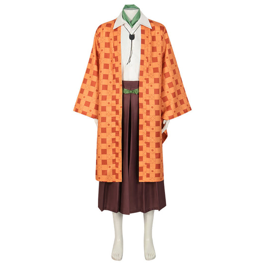 Demon Slayer Kamado Tanjirou Kimono Cosplay Costume