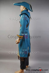 DOTA 2 Amiral Kunkka Uniforme Cosplay Costume