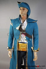 DOTA 2 Amiral Kunkka Uniforme Cosplay Costume