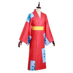 One Piece Wano Country Monkey D. Luffy Kimono Cosplay Costume