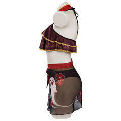 Genshin Impact Hutao Maillot de Bain Cosplay Costume