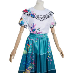 2021 Encanto Mirabel Adulte & Enfant Robe Cosplay Costume