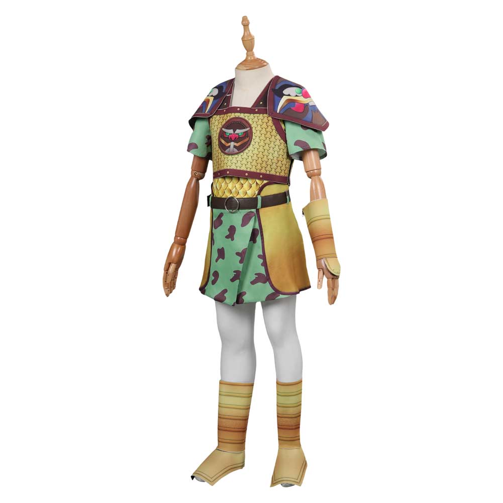 Enfant 2023 Film Le Roi Singe Vert Tenue Cosplay Costume