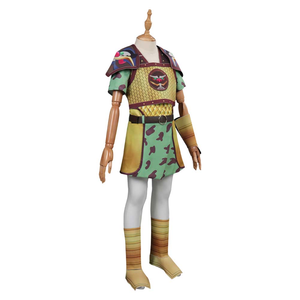 Enfant 2023 Film Le Roi Singe Vert Tenue Cosplay Costume