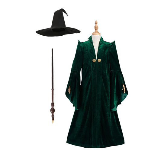 Enfant Harry Potter Minerva McGonagall Cosplay Costume