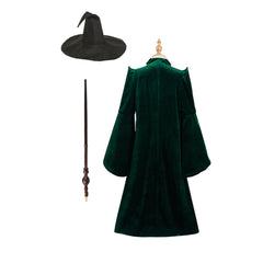 Enfant Harry Potter Minerva McGonagall Cosplay Costume