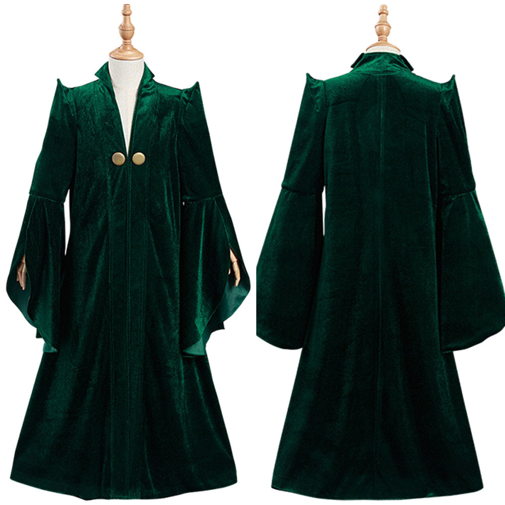 Enfant Harry Potter Minerva McGonagall Cosplay Costume