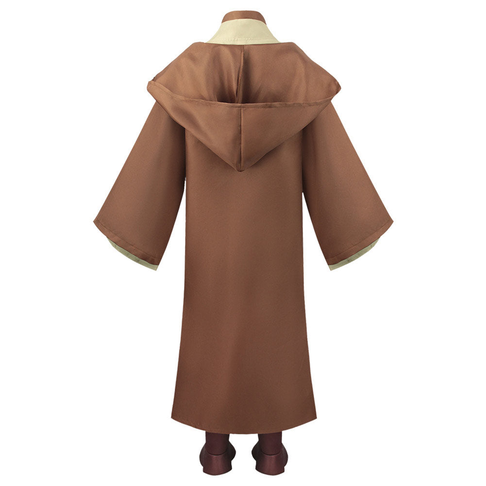 Enfant Jedi Knight Uniforme Marron Cosplay Costume