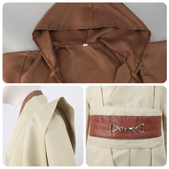 Enfant Jedi Knight Uniforme Marron Cosplay Costume
