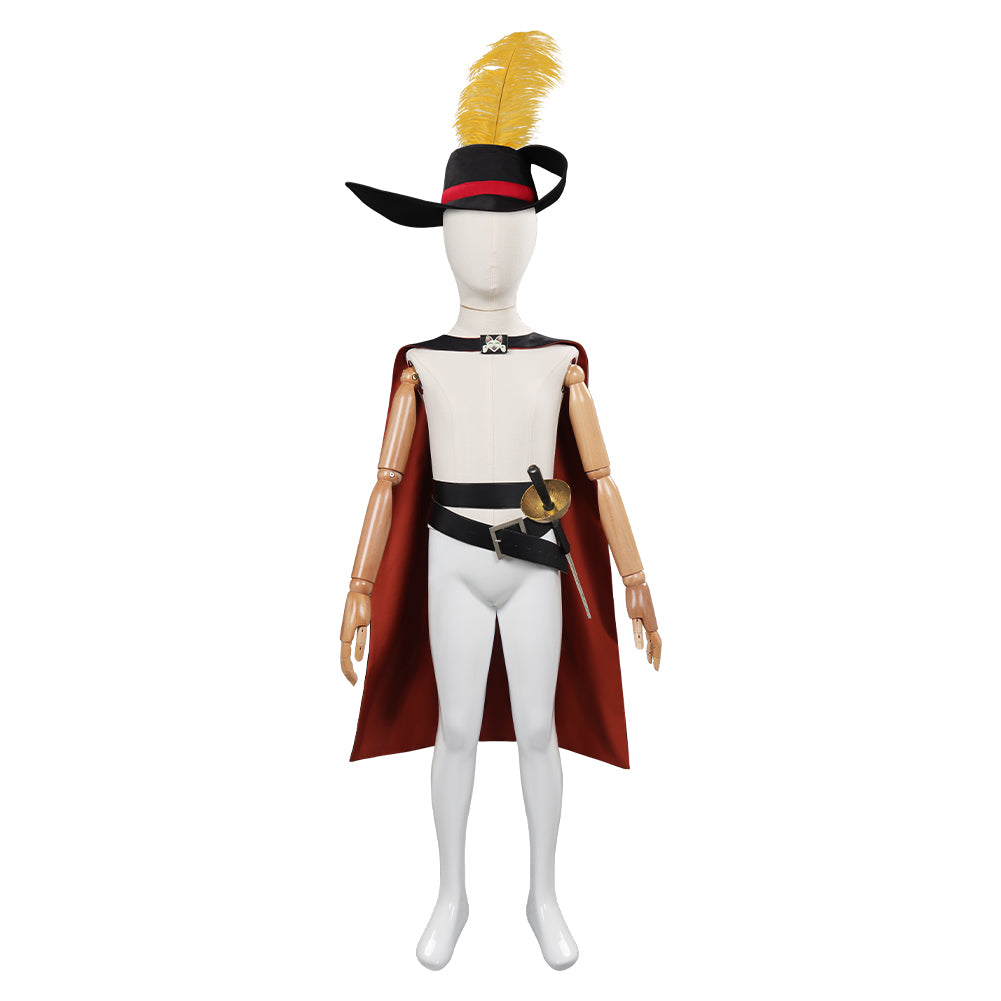 Enfant Le Chat potté Puss in Boots Tenue Cosplay Costume