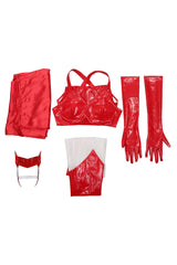 Wanda Vision Sexy Scarlet Witch Wanda Maximoff Cosplay Costume