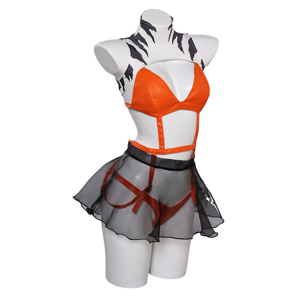 Film Ahsoka Tano Lingerie Sexy Pour Femme Cosplay Costume