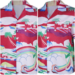 Film Argylle 2024 John Cena Chemise Imprimée Cosplay Costume