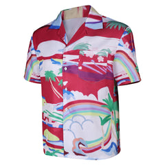 Film Argylle 2024 John Cena Chemise Imprimée Cosplay Costume