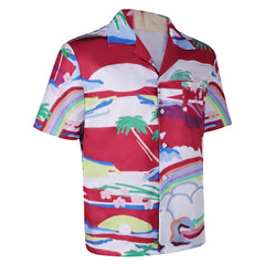 Film Argylle 2024 John Cena Chemise Imprimée Cosplay Costume