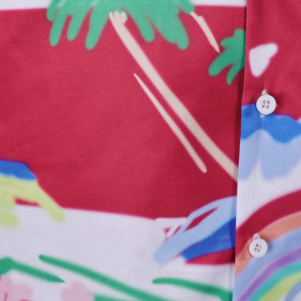 Film Argylle 2024 John Cena Chemise Imprimée Cosplay Costume