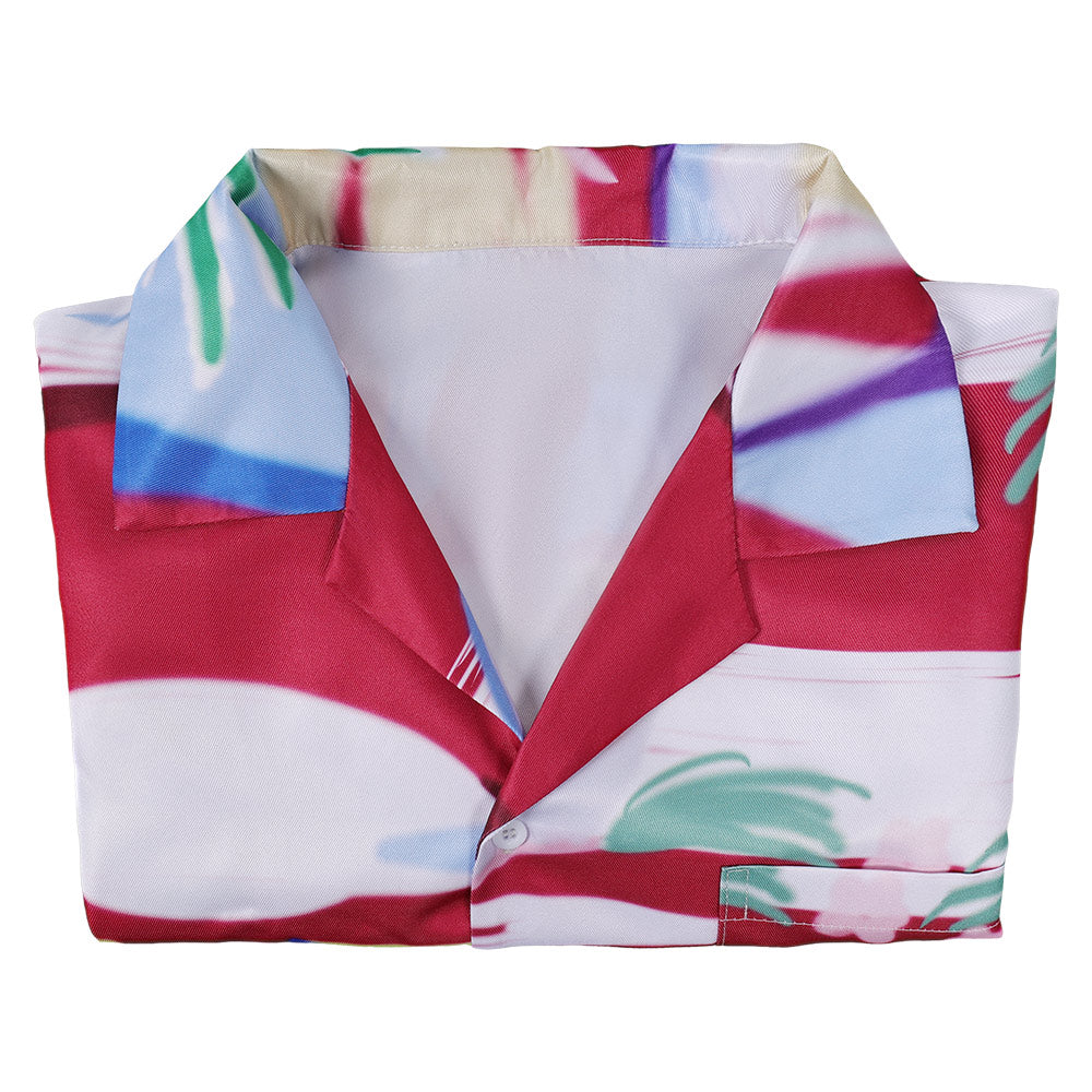 Film Argylle 2024 John Cena Chemise Imprimée Cosplay Costume