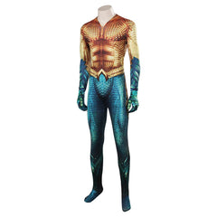 Film Arthur Curry Aquaman 2 Homme Combinaison Cosplay Costume