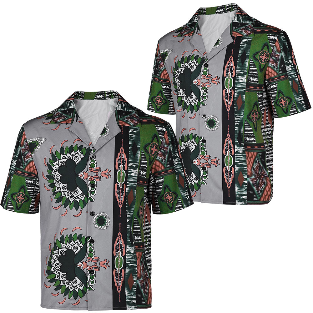 Film Bar Routier(2024) Dalton Chemise Imprimée Cosplay Costume