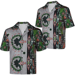 Film Bar Routier(2024) Dalton Chemise Imprimée Cosplay Costume