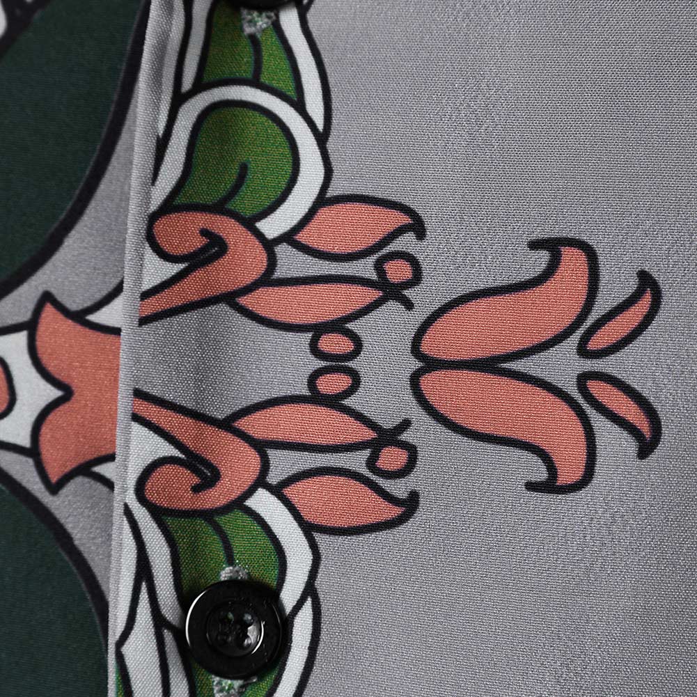 Film Bar Routier(2024) Dalton Chemise Imprimée Cosplay Costume