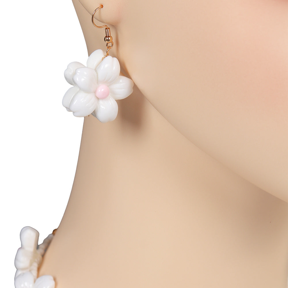 Film Barbie Collier Boucles d'oreilles Lunette Blanc Accessoires