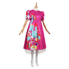 Film Barbie Enfant Kate Robe Rose Cosplay Costume