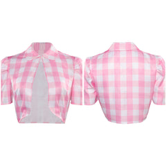 Film Barbie Gilet à Manches Courtes Femme Cosplay Costume