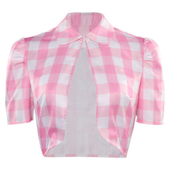 Film Barbie Gilet à Manches Courtes Femme Cosplay Costume