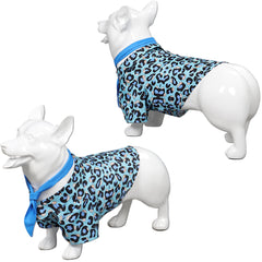 Film Barbie Ken Chemise Imprimée Bleu Costume Pour Animal