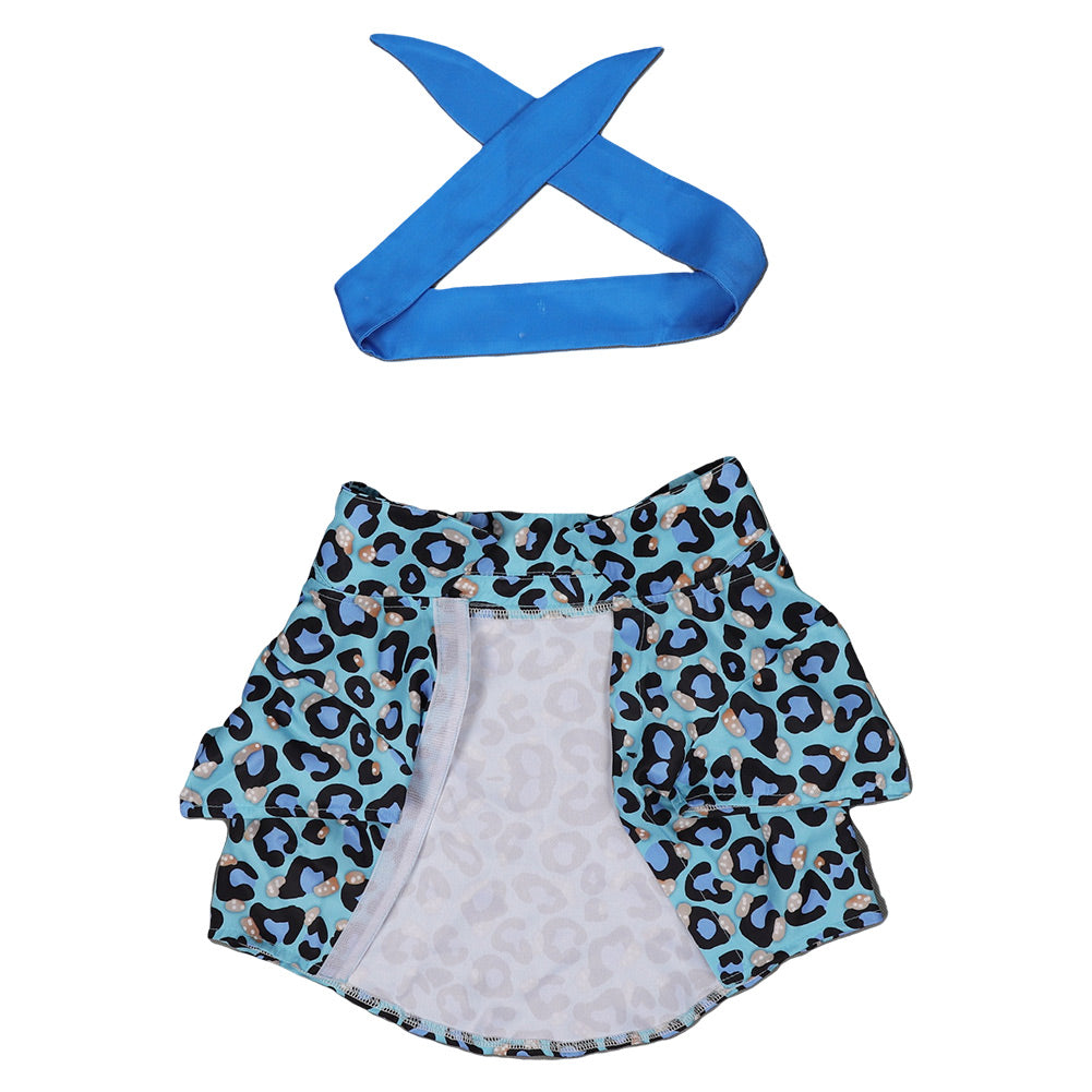 Film Barbie Ken Chemise Imprimée Bleu Costume Pour Animal