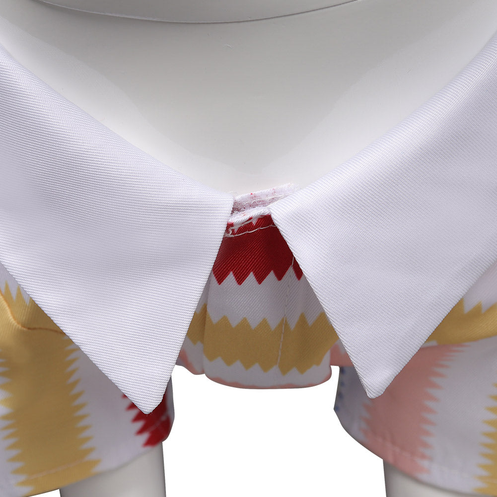 Film Barbie Ken Chemise Imprimée Rayures Costume Pour Animal