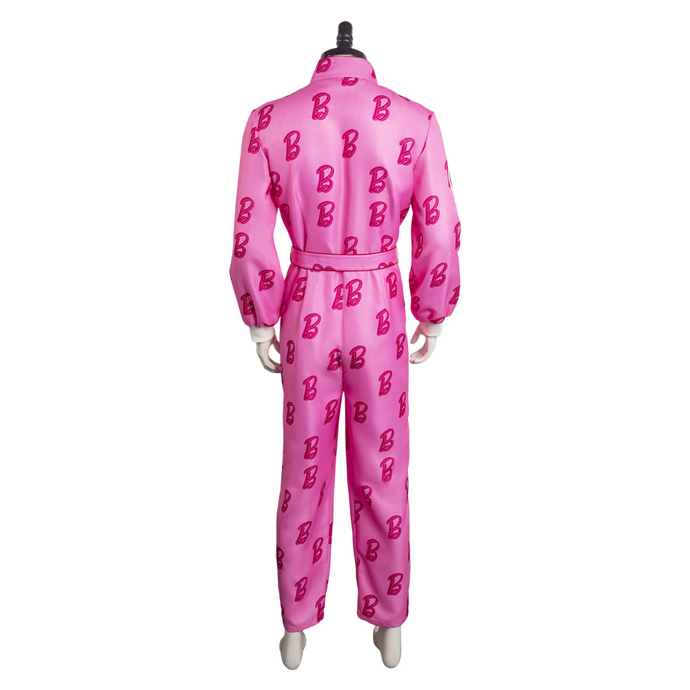 Film Barbie Ken Rose Combinaison Homme Cosplay Costume
