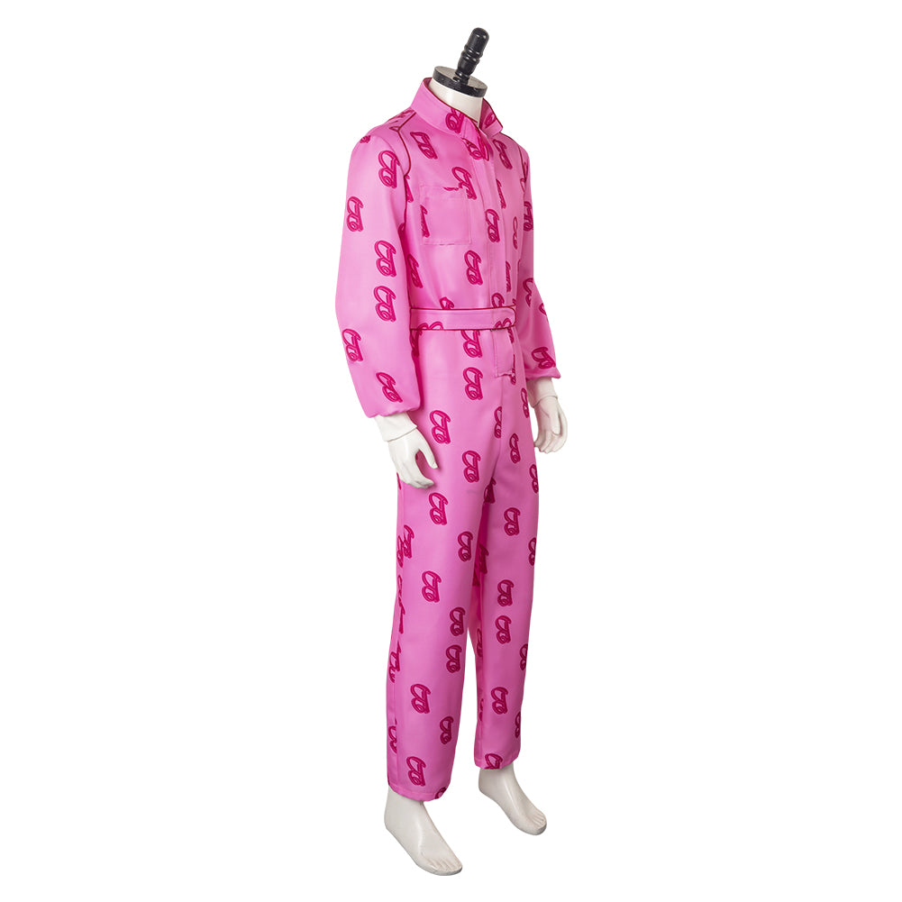 Film Barbie Ken Rose Combinaison Homme Cosplay Costume