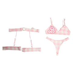 Film Barbie Margot Robbie Barbie Bunny Girl Cosplay Costume